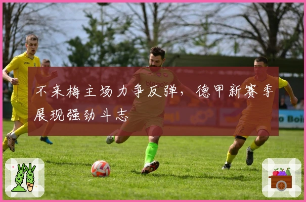 不来梅主场力争反弹，德甲新赛季展现强劲斗志